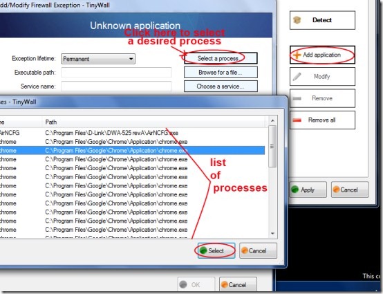 TinyWall 04 configure windows firewall