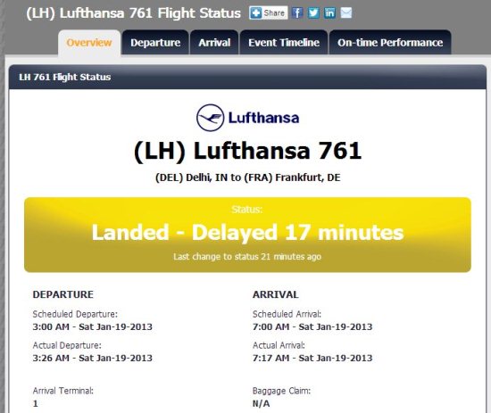 flightstats lufthansa