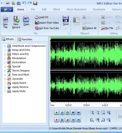 Free Audio Editing Software: MP3 Editor Free