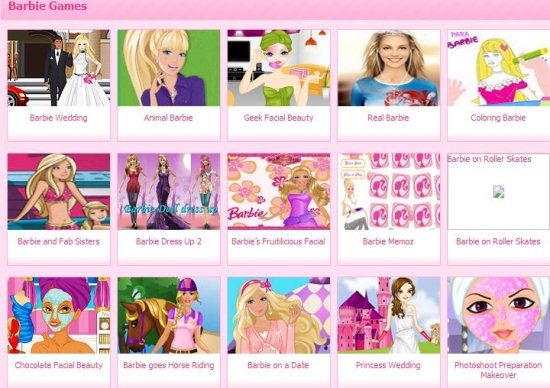 Barbie Games - Play Free Online Barbie Games