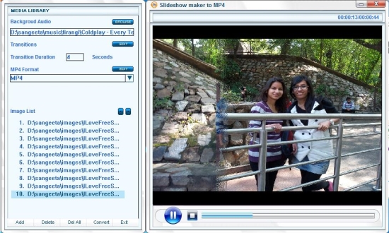 slideshow maker to mp4 slideshow