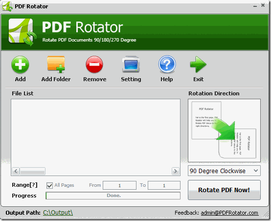 PDF Rotator