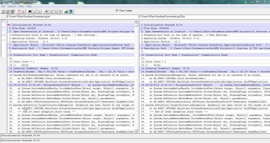 winmerge compare word documents