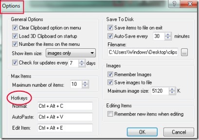 3D Clipboard 03 clipboard manager