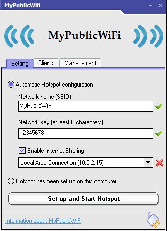 free Hotspot Maker 3.2