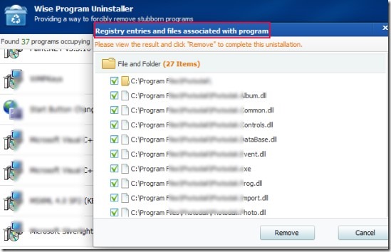 Wise Program Uninstaller 3.1.4.256 download