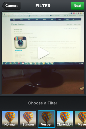 Insatgarm-upload video-instagram for video