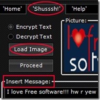 Shusssh! 02 hidden messages in images