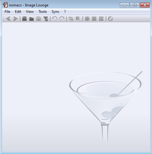 nomacs Image Lounge default window