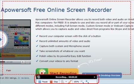 free online screen recording