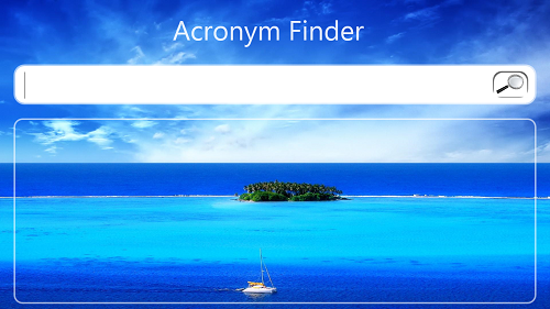 Acronym Finder