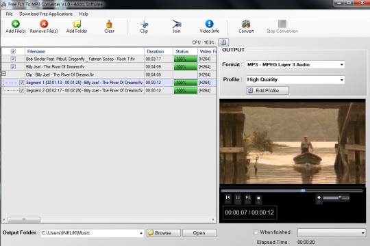 Flv hotsell mp3 converter