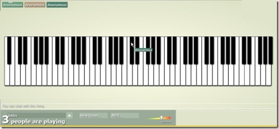 Google Chrome App To Play Piano Online: Multiplayer Piano