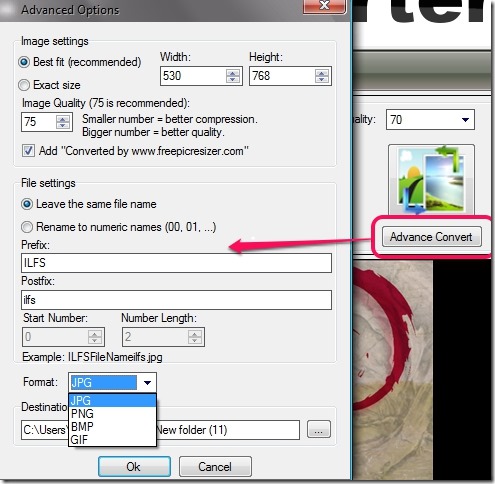 Free Image Converter- advance convert