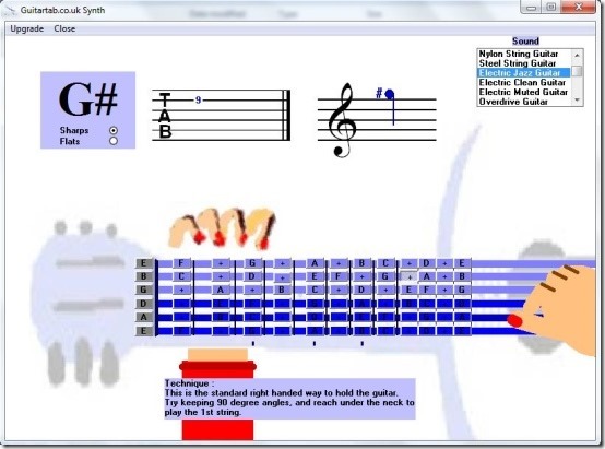 Guitar Synthesiser PC