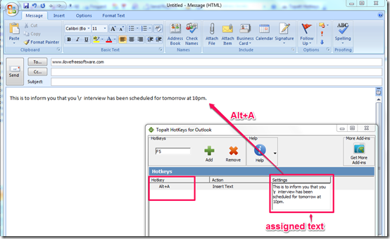 Topalt HotKey-hotkey manager-canned response