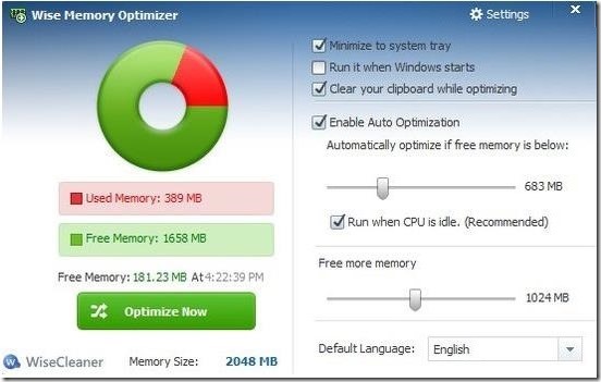 Wise Memory Optimizer