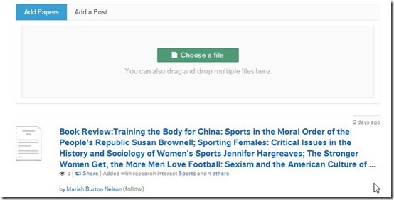 Academia.edu-social network for teachers-add papers