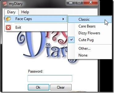 my Diary-my diary-face caps