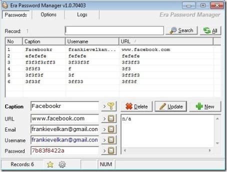 Era Password Manager