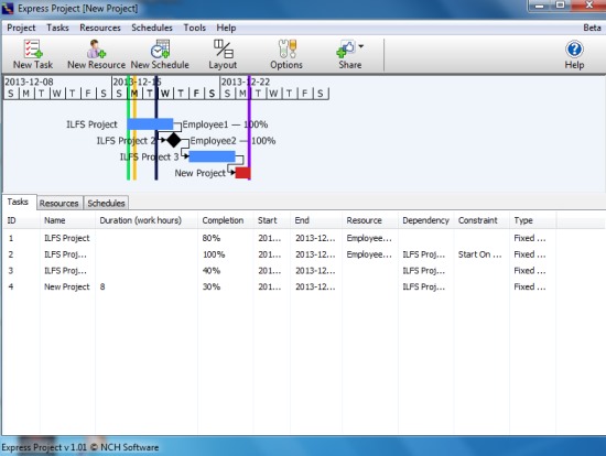 Express Project- interface