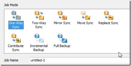 FileGee Backup & Sync Personal Edition-backup and sync software-job mode