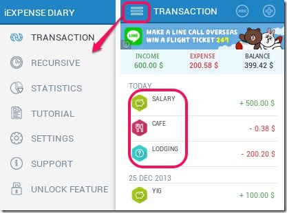 iExpense Diary