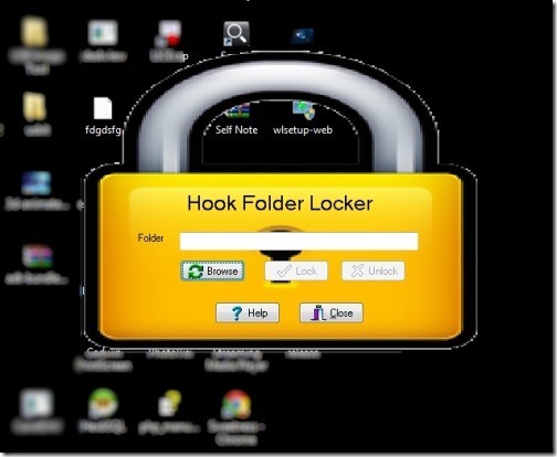 Folder deals lock software