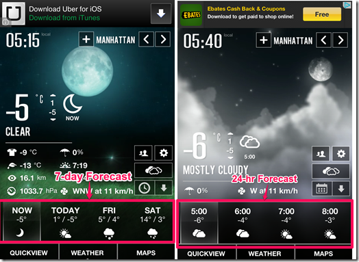 Daily and Weekly Weather Forecast