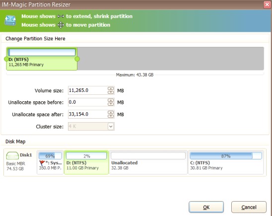 IM-Magic Partition Resizer Pro 6.9 / WinPE free instal