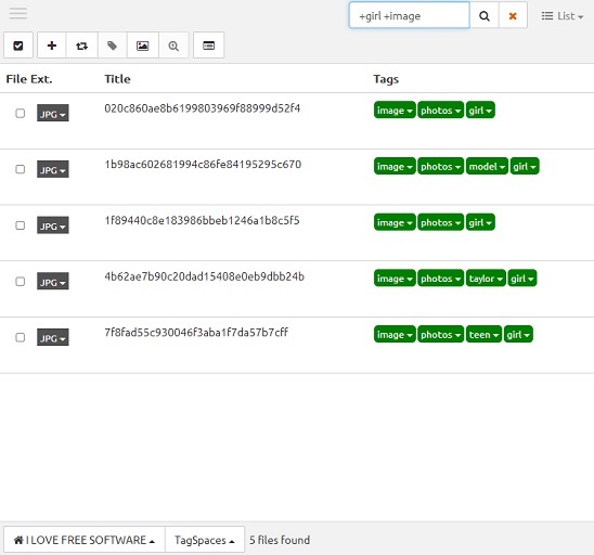 folder urls organizer TagSpaces