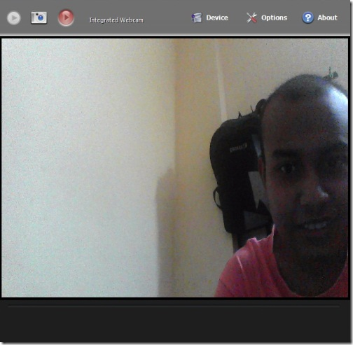 take video with webcam