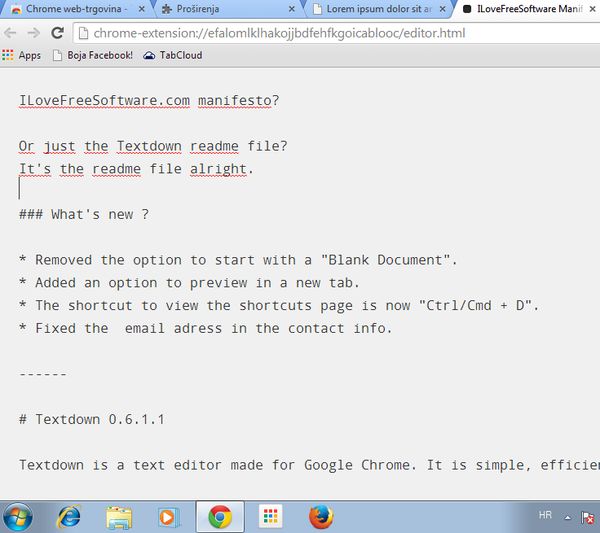 offline text editor extensions app google chrome-6