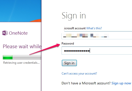 sign in to your Microsoft account