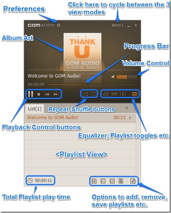 instal the last version for iphoneGOM Audio Player 2.2.27.0