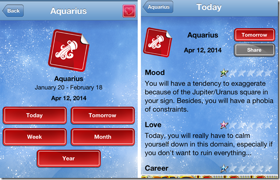 5 Free Horoscope Apps For iPhone