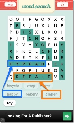 Free Word Search Game For Android Word Search