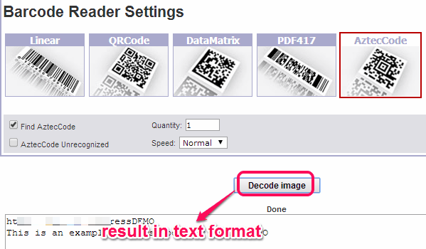 decode image to get result