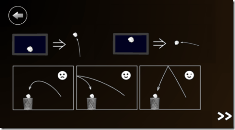 3D Paperball - Instruction Screen