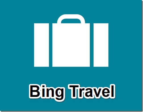 bing travel flight search