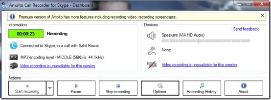 download the new version for android Amolto Call Recorder for Skype 3.26.1