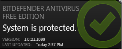 Bitdefender Antivirus Free Edition