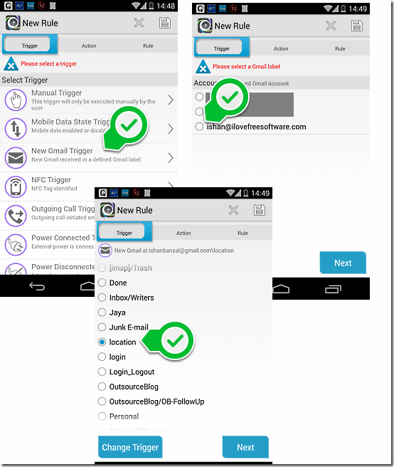 Find Location - AutomateIt Trigger