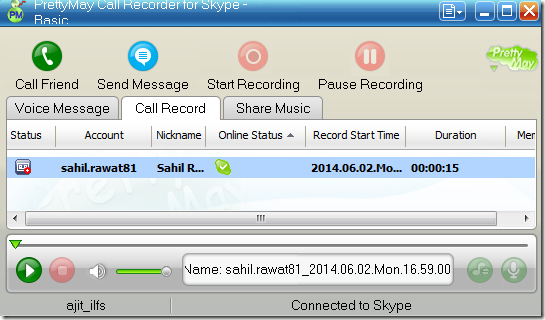 free call recorder for skype no sound