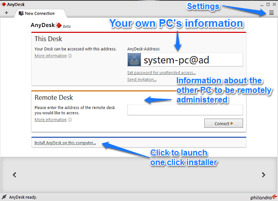 anydesk remote desktop software for pc