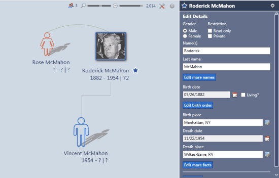 sample family tree