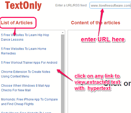 url extractor from txt