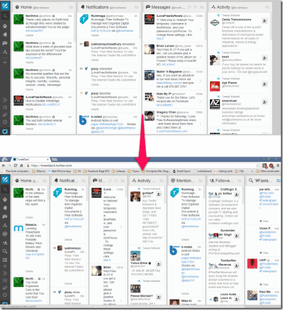 tweetdeck for chrome