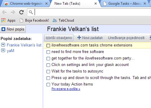 google tasks chrome