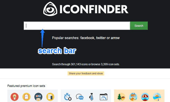 iconfinder mainui